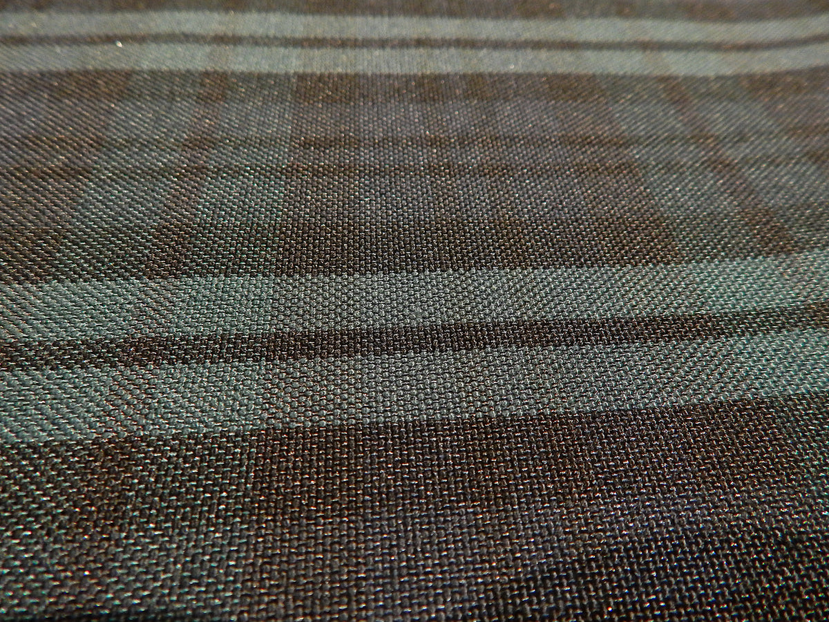 Black and Blue Tartan Plaid