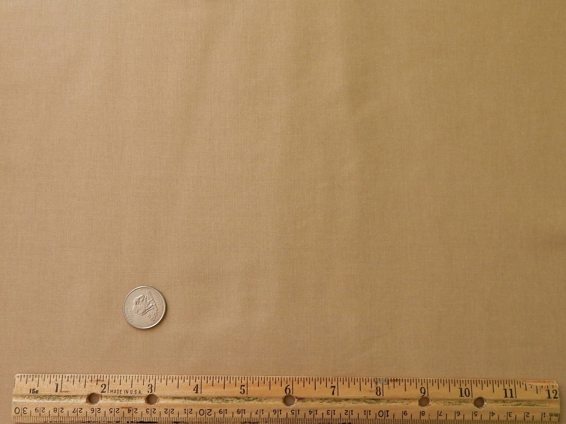 solid tan cotton fabric