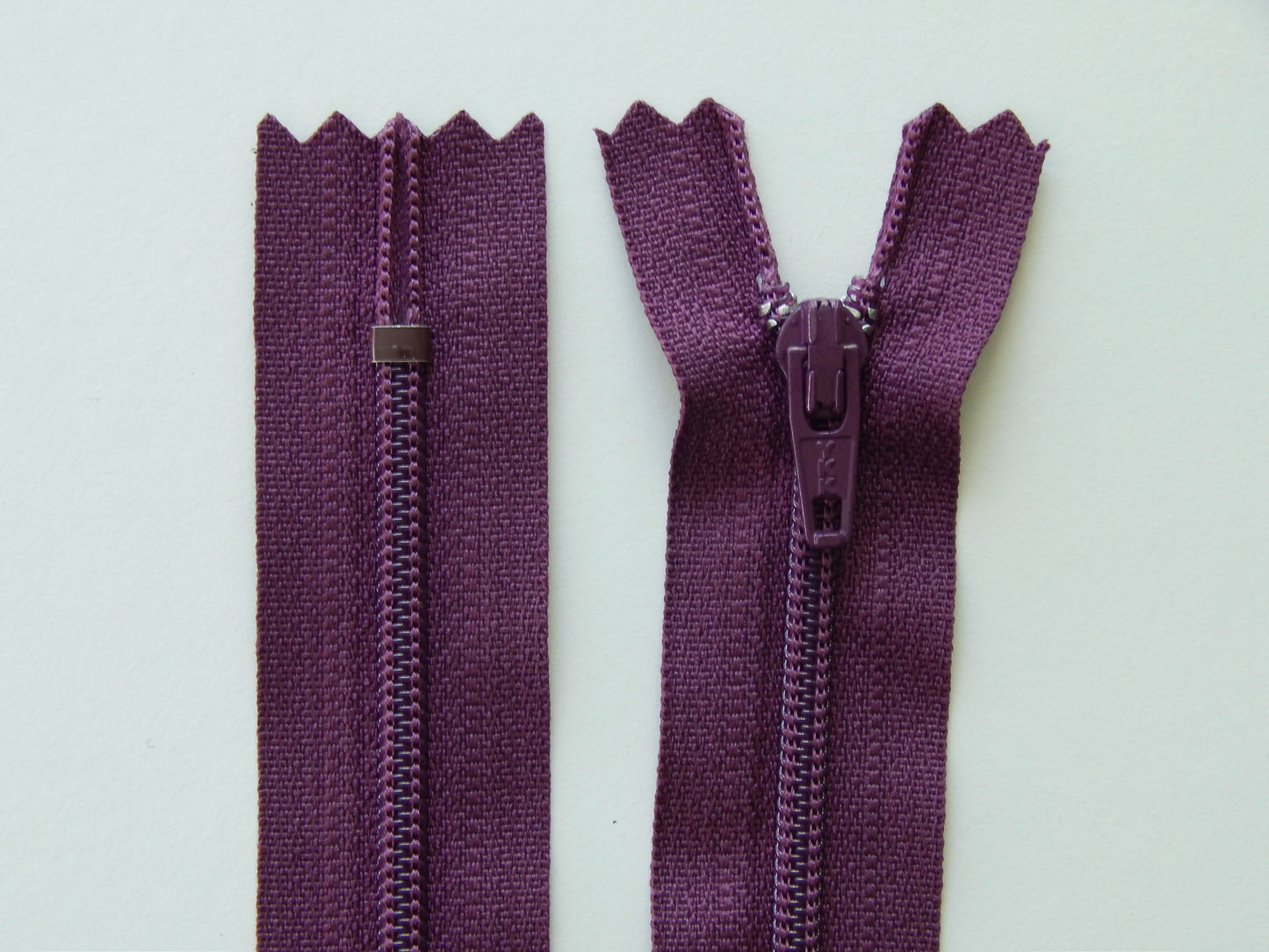 burgundy nylon dress zipper