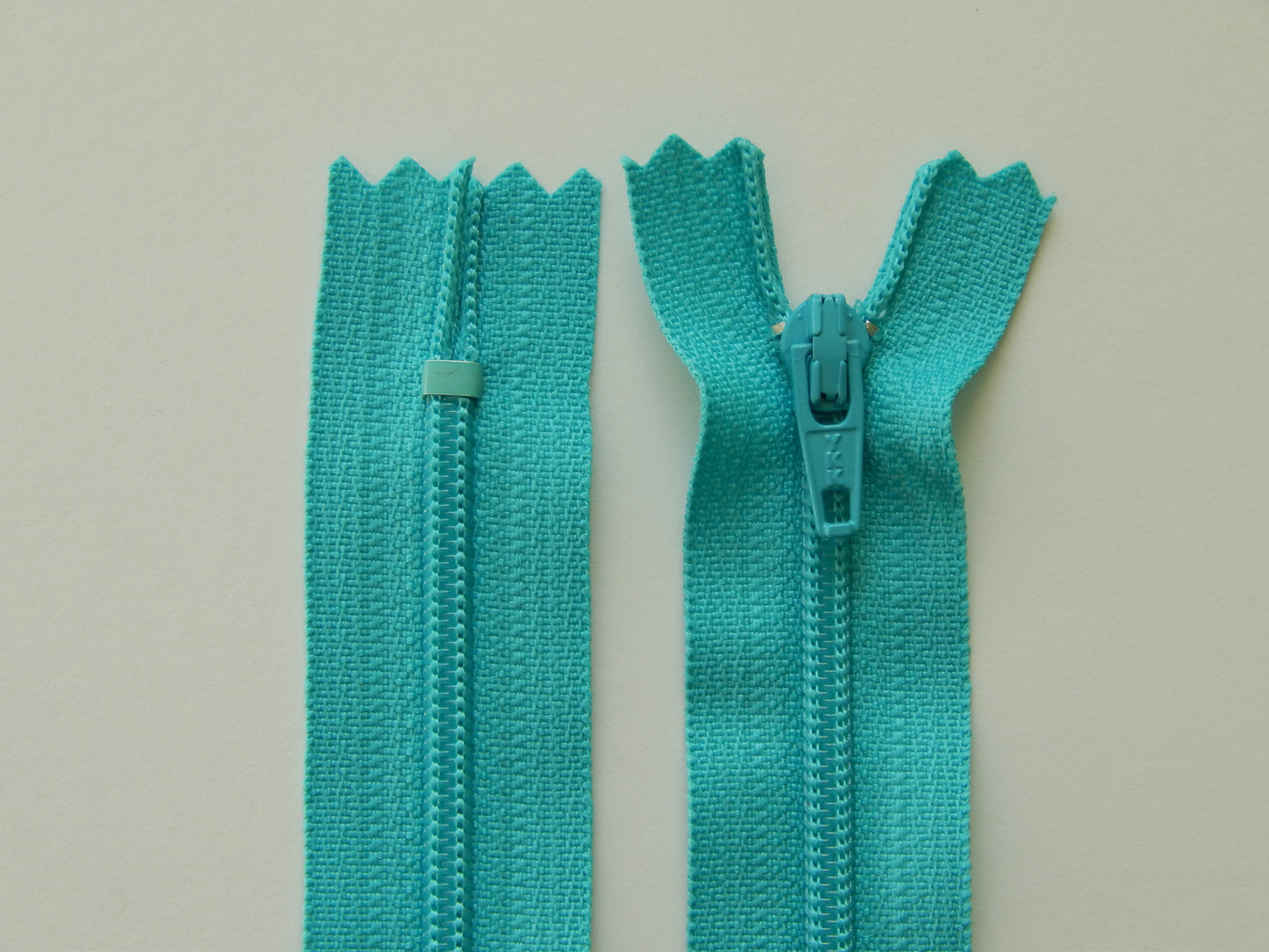 turquoise nylon dress zipper