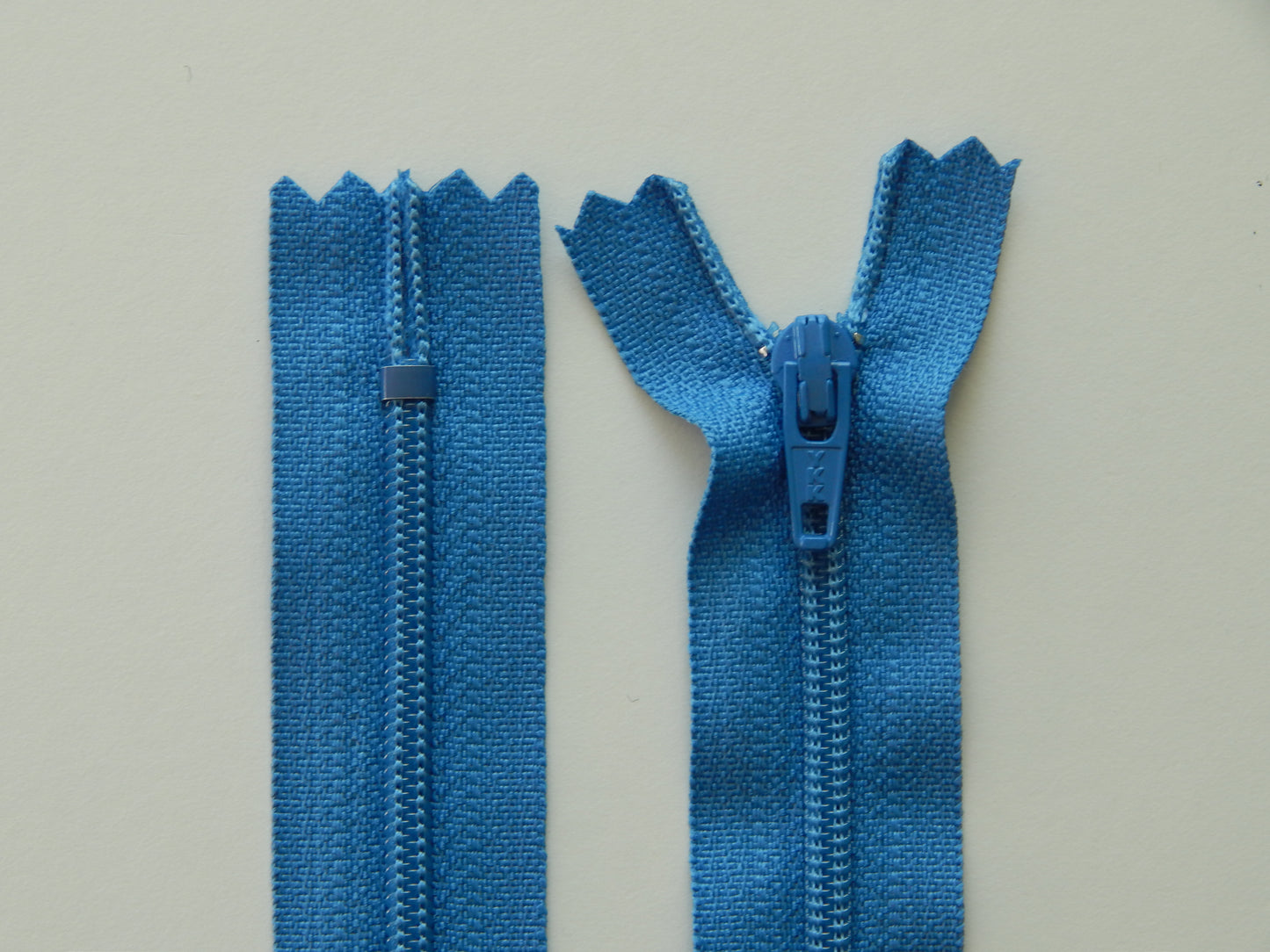 cornflower blue nylon dress zipper