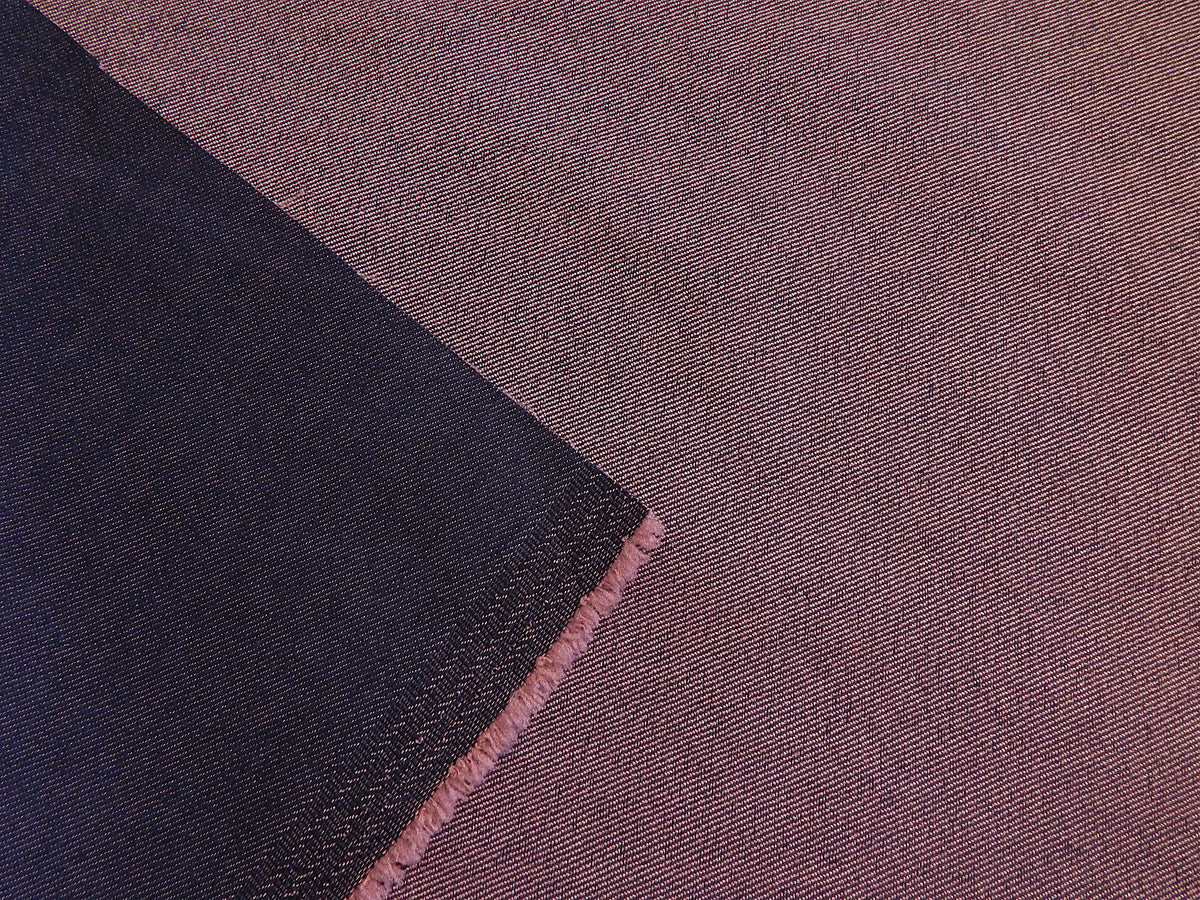Electric Pink Two-Toned Denim - Telio