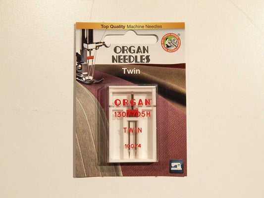Organ Needles - Twin Needle: size 100/16, 4mm spacing