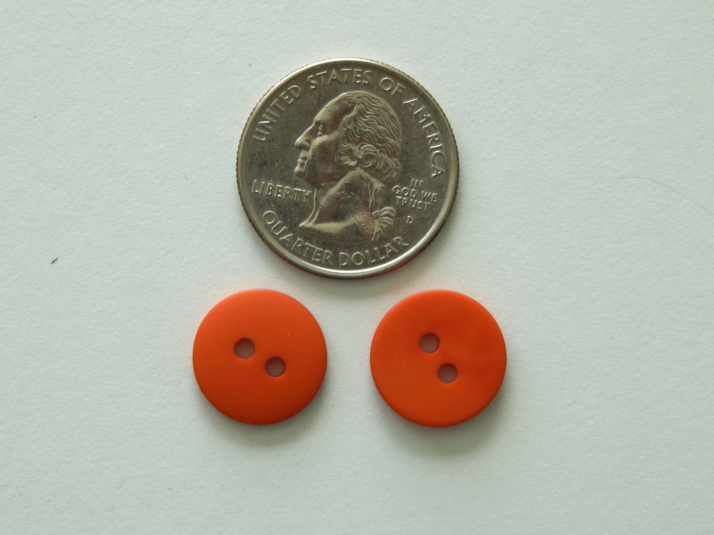 orange cuff buttons