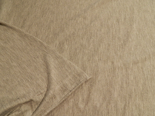 Heathered Light Grey Rayon Jersey