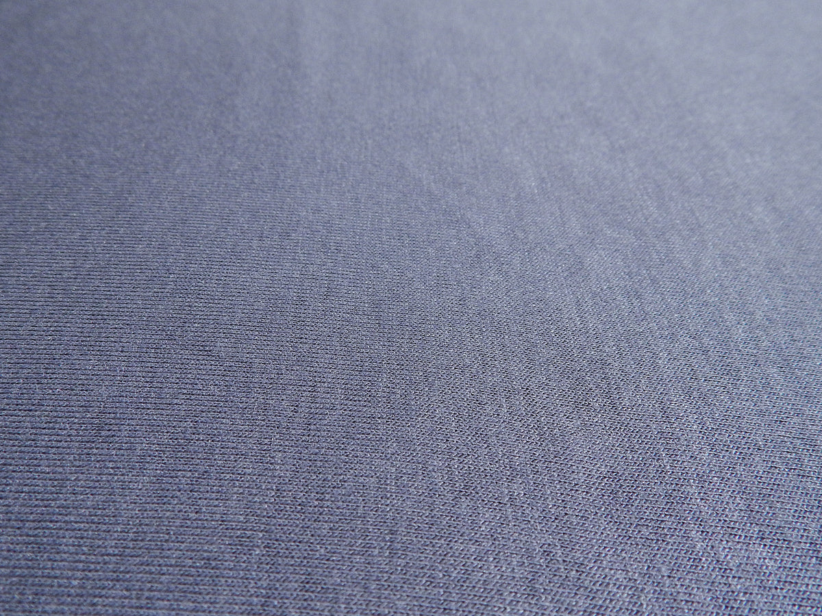 Denim Blue Rayon Jersey