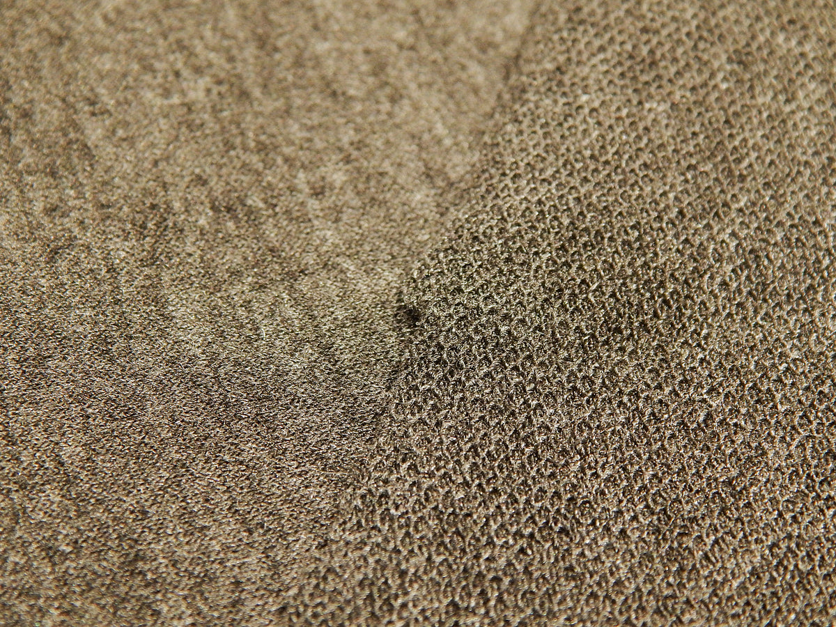Heathered Dark Grey Rayon French Terry