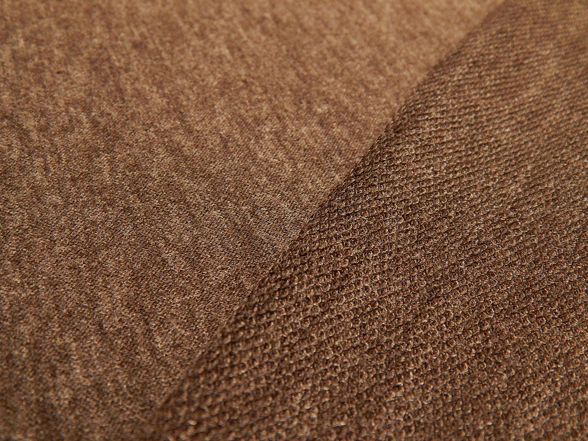 Heathered Brown French Terry