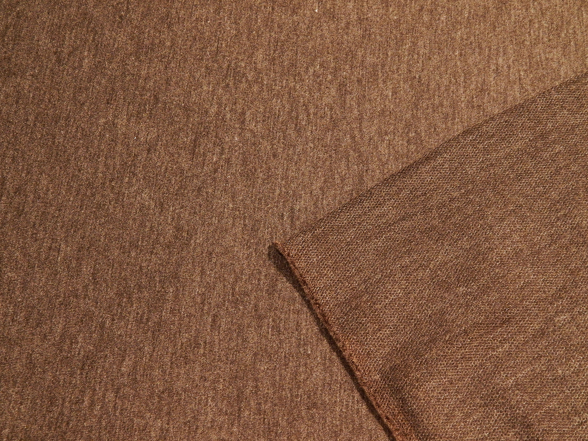 Heathered Brown French Terry