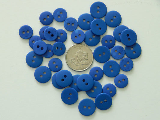 blue buttons