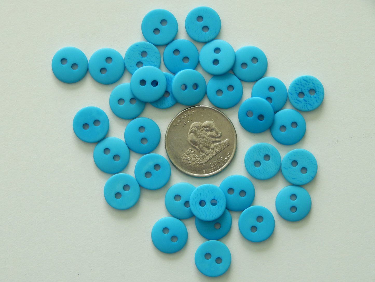 sky blue cuff buttons