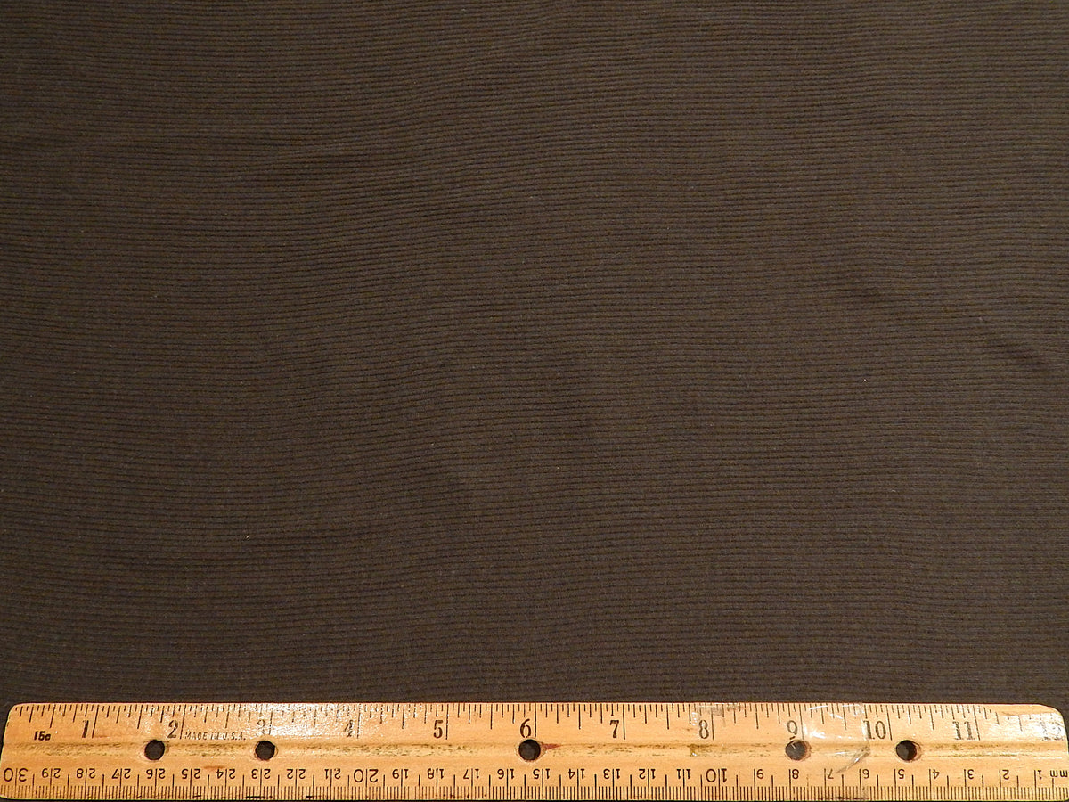 Dark Grey Rayon T-Shirt Rib Knit