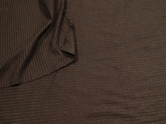 Black Rayon T-Shirt Rib Knit