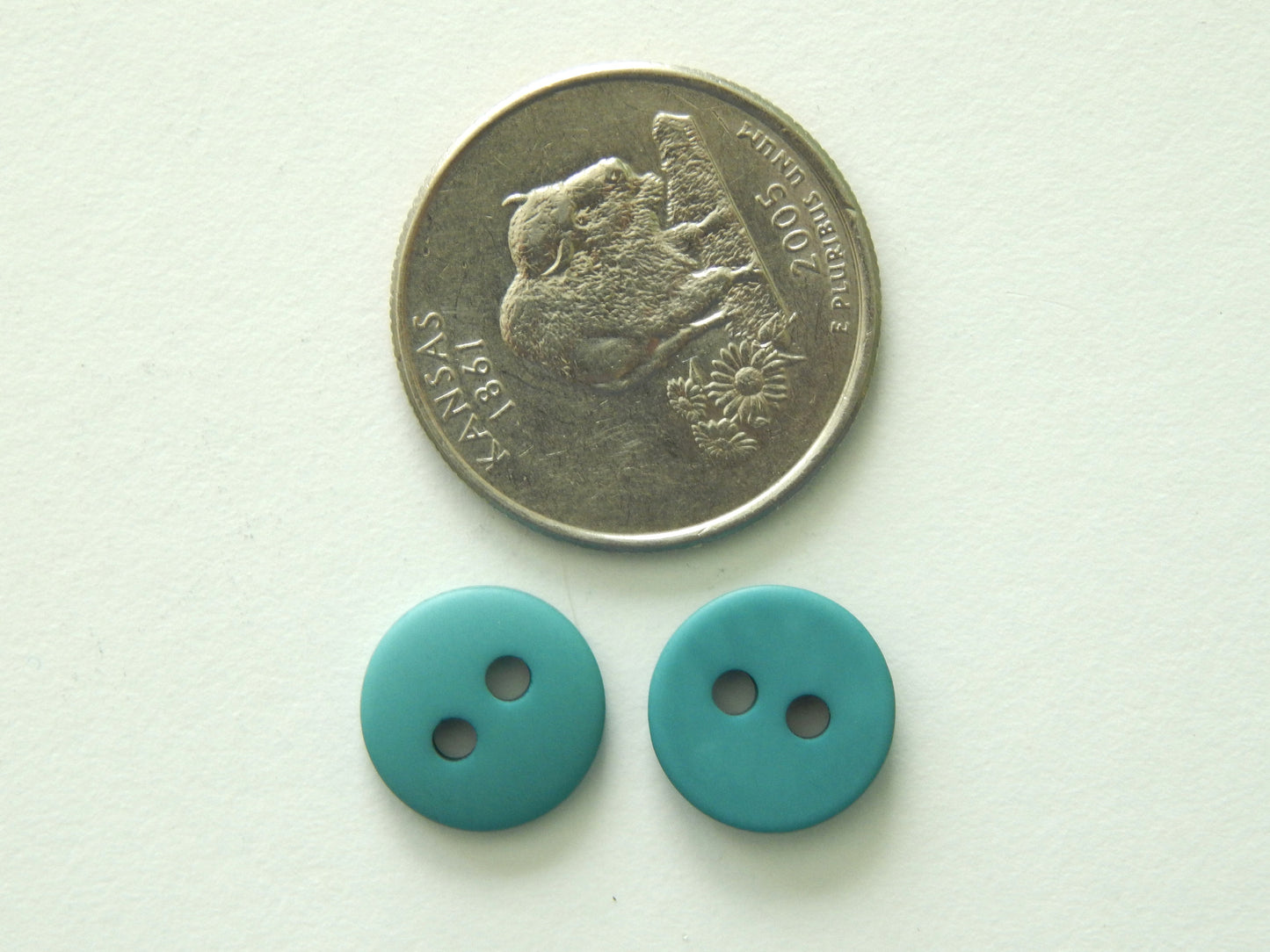 turquoise polyester shirt buttons