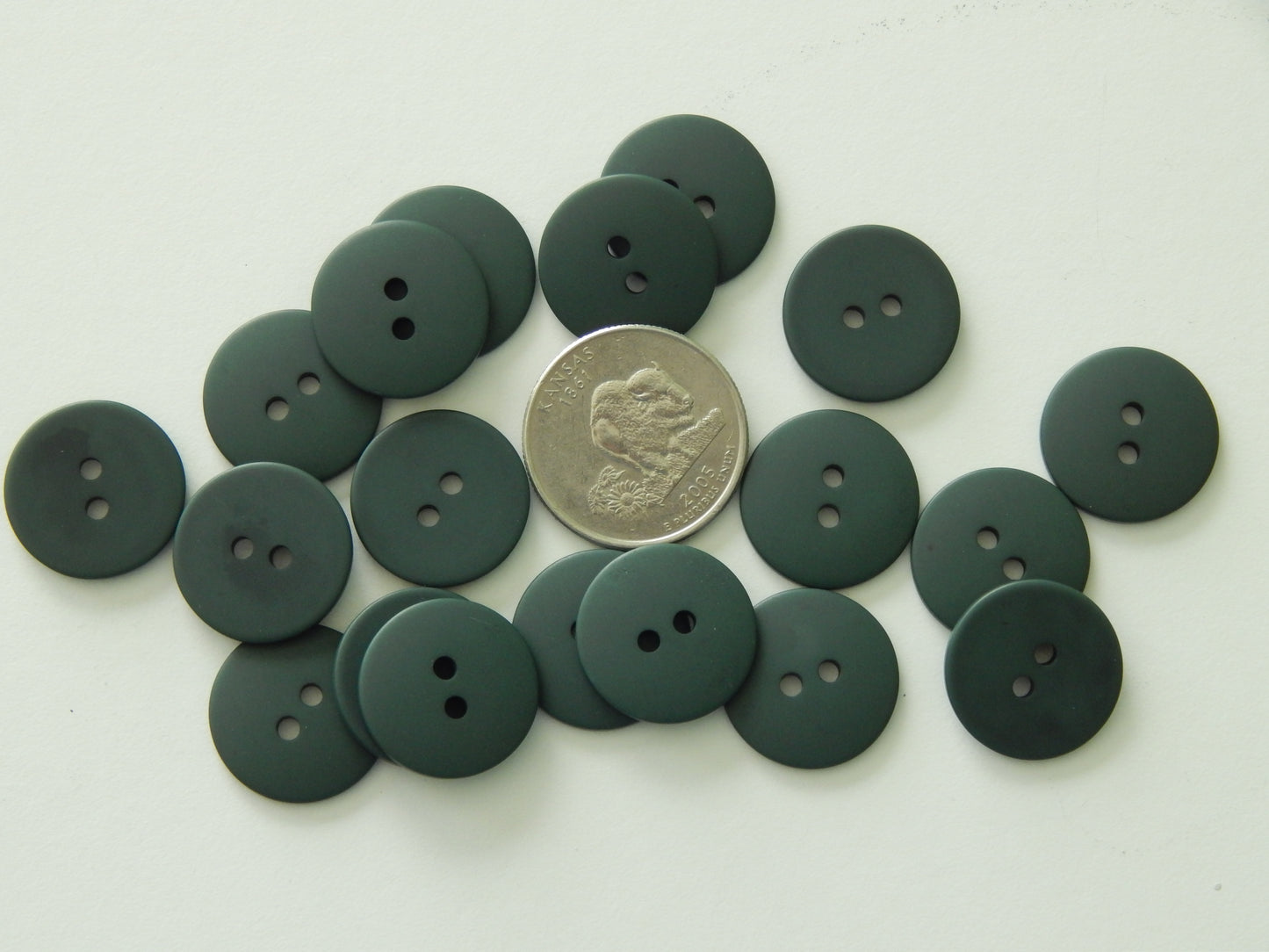 evergreen polyester coating buttons