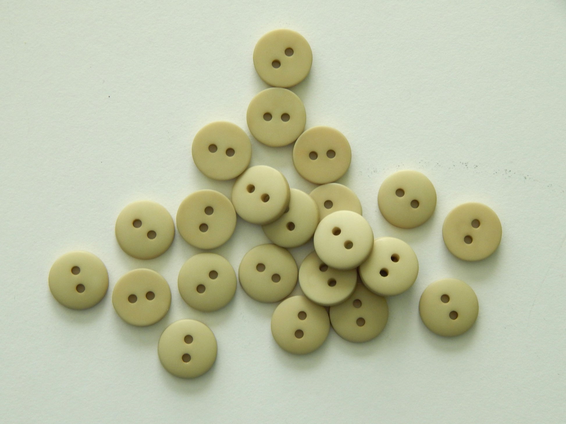 flax shirting buttons