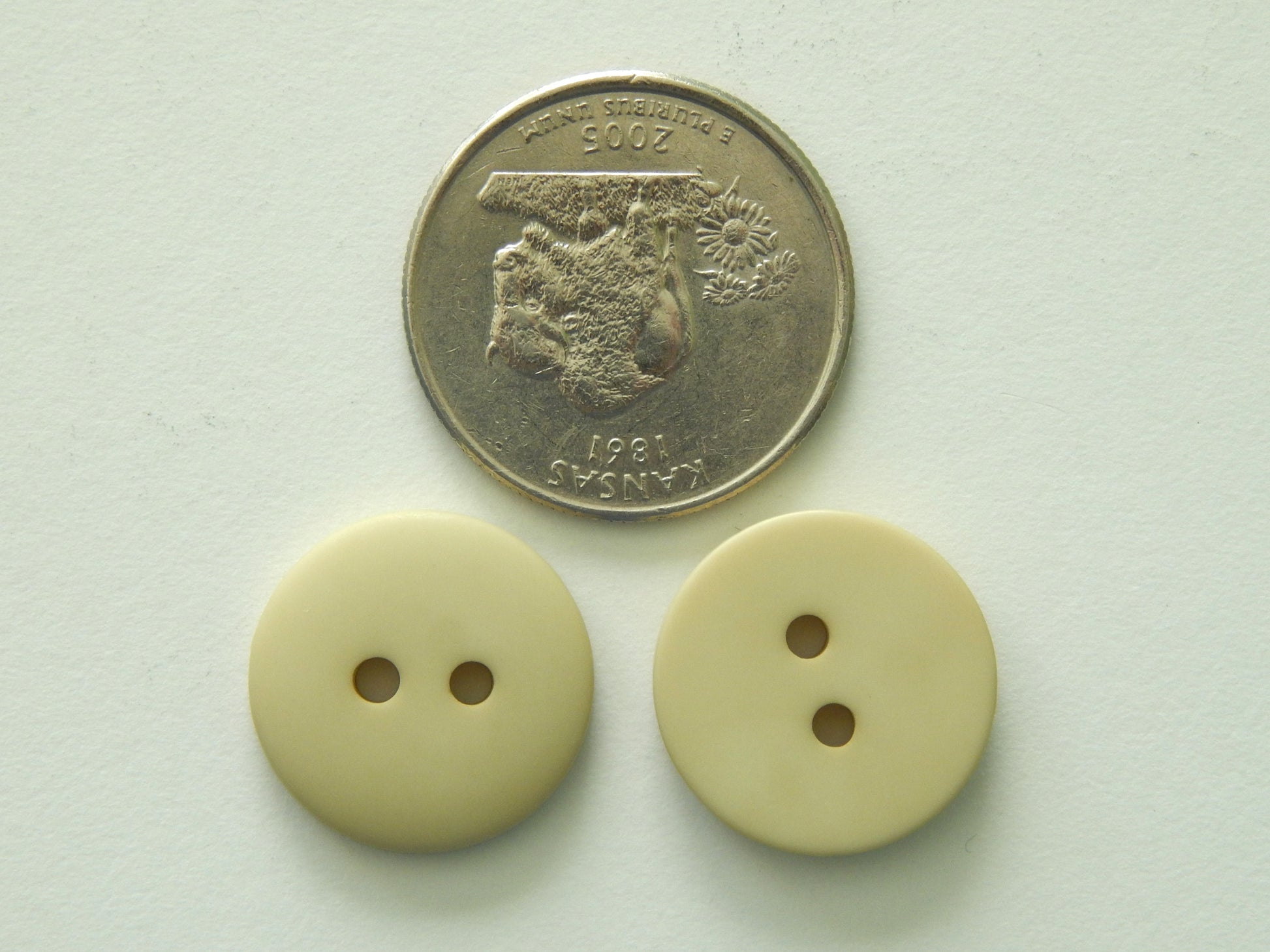 beige childrens buttons