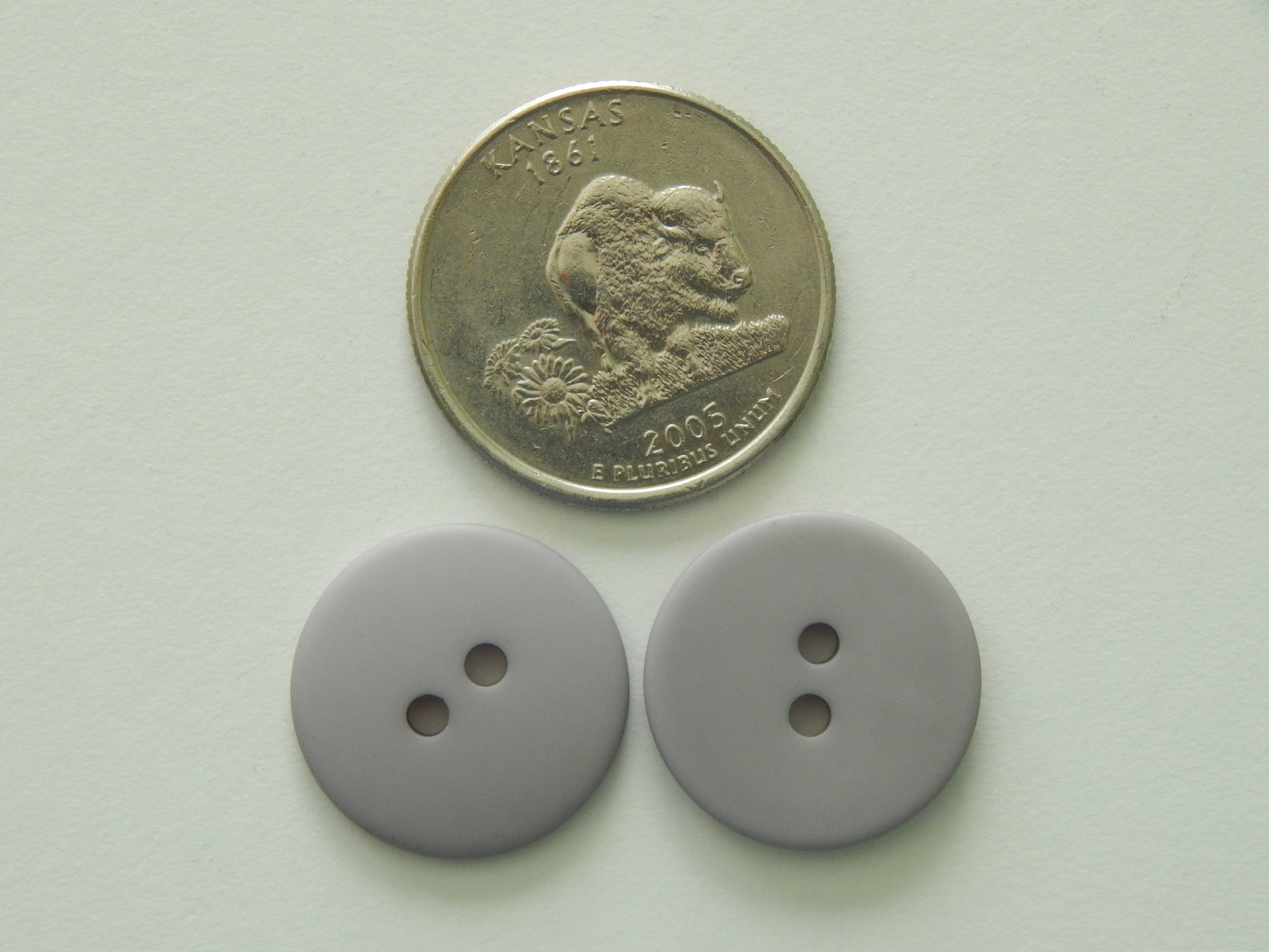 gray decor buttons