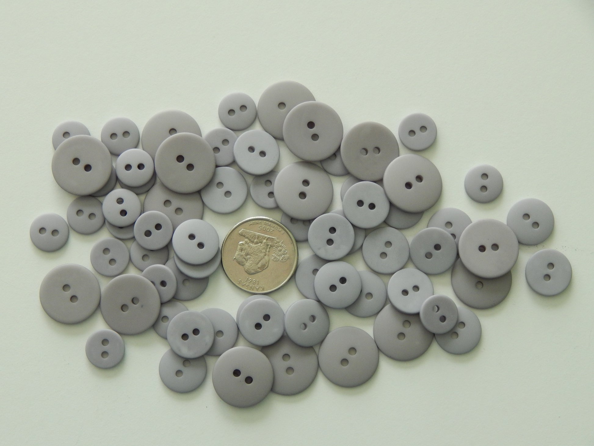 grey buttons