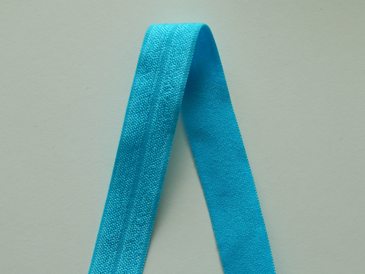 ocean blue fold over elastic
