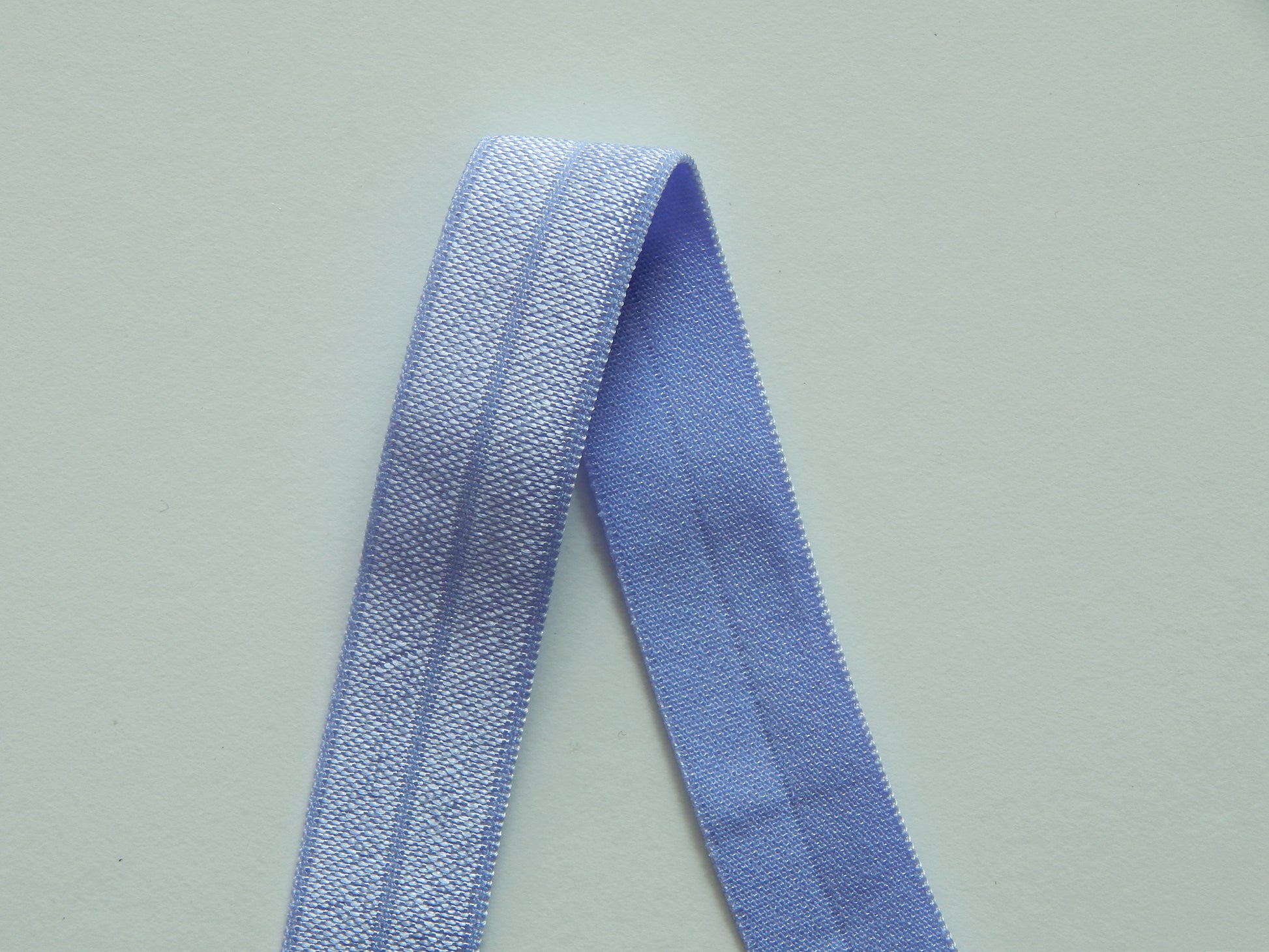 light purple fold over elastic