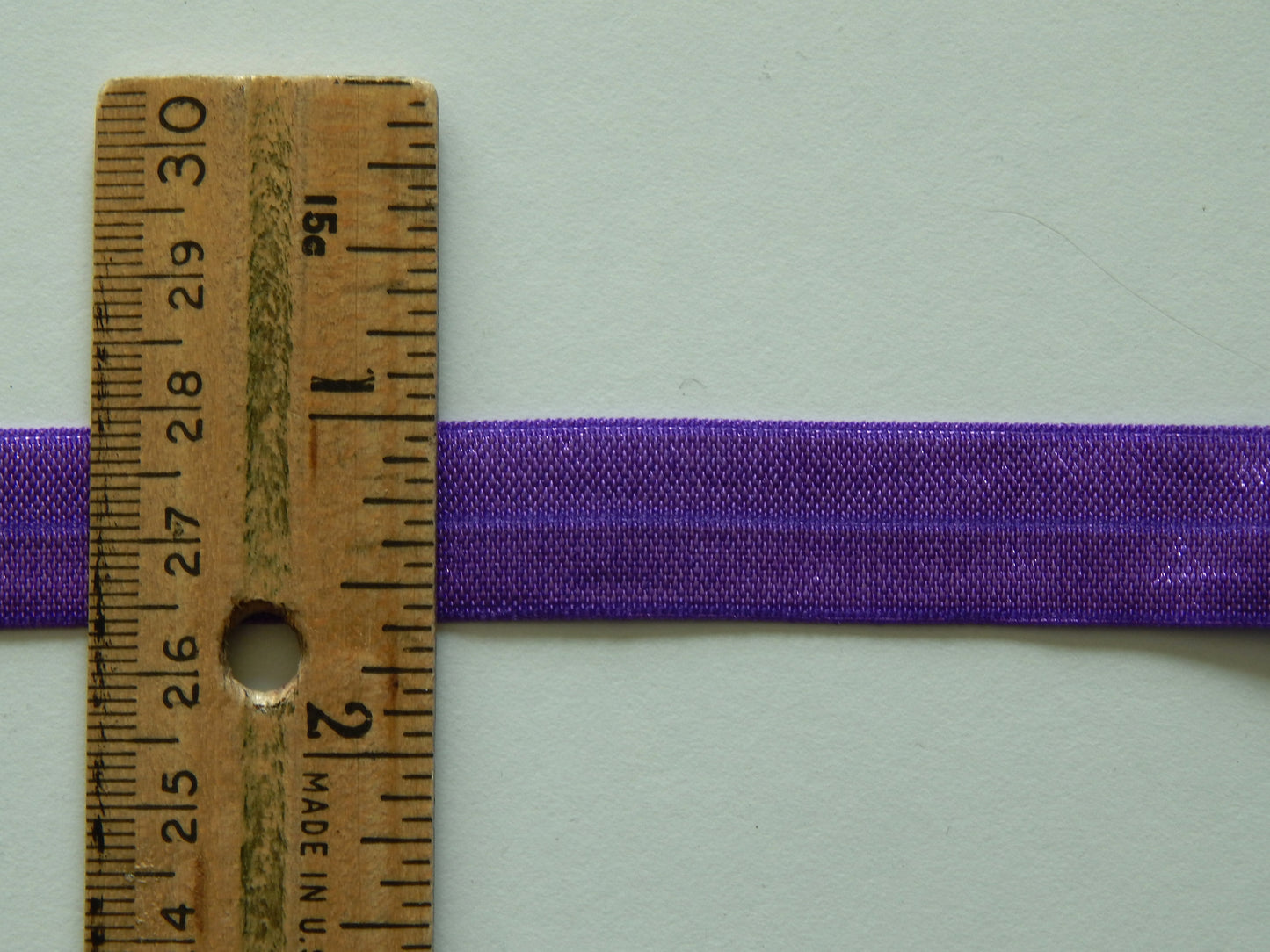 purple fold over elastic