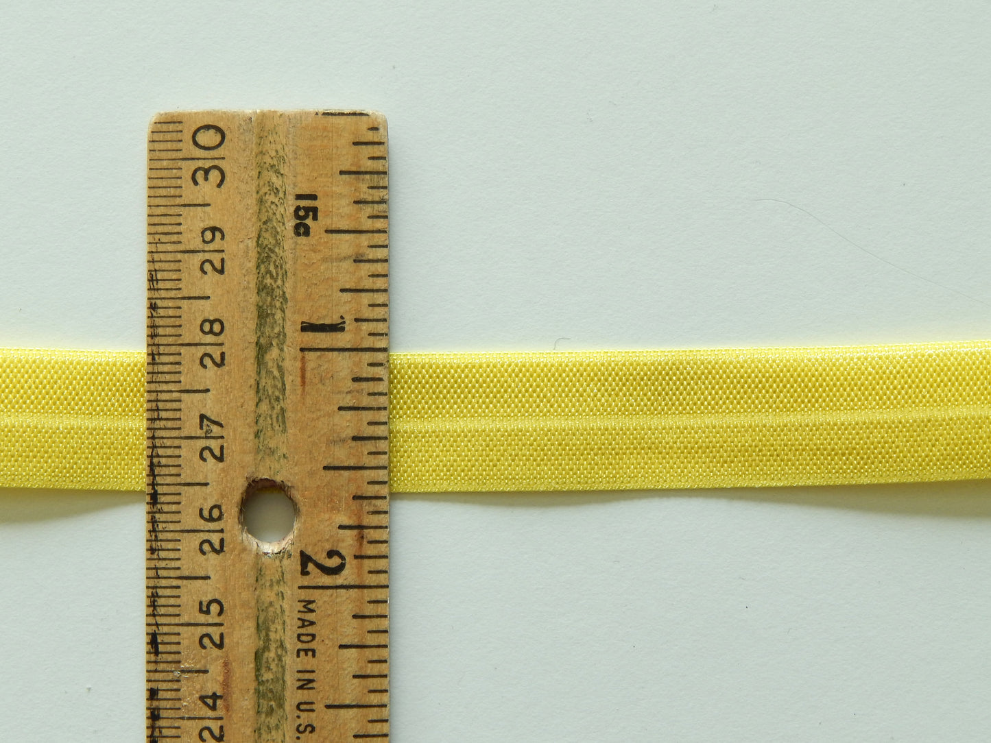 yellow fold over elastic