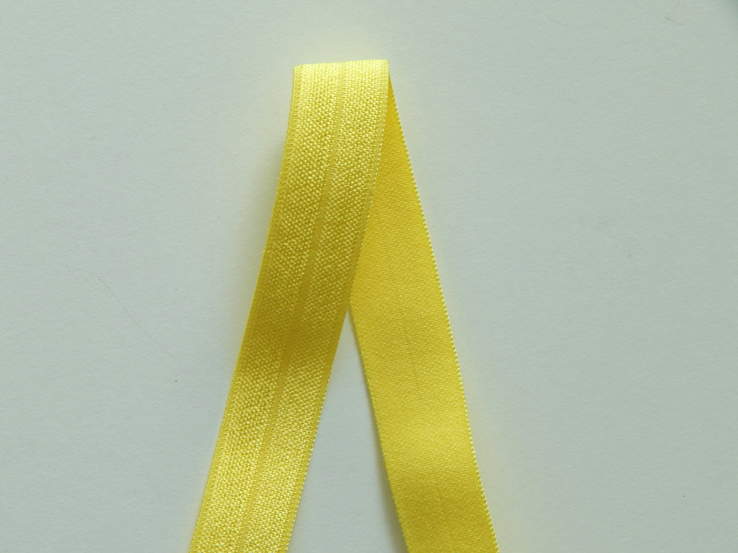 light gold fold over elastic