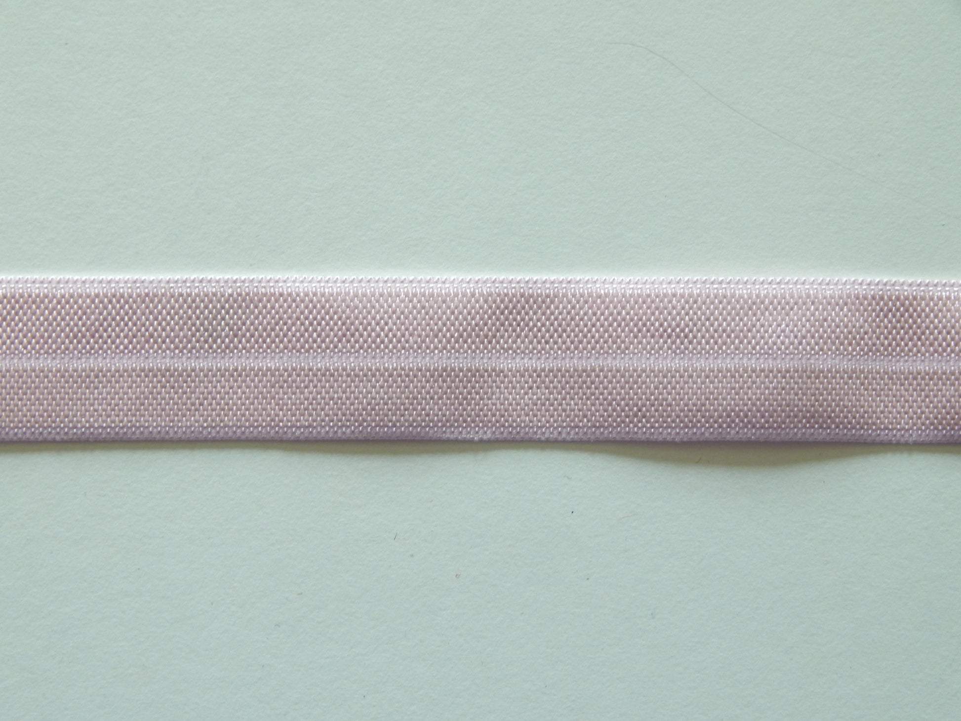 baby pink fold over elastic