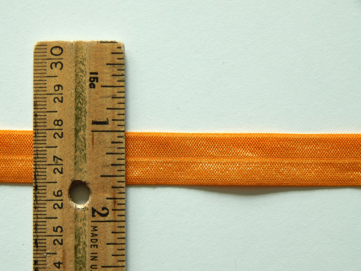 orange fold over elastic