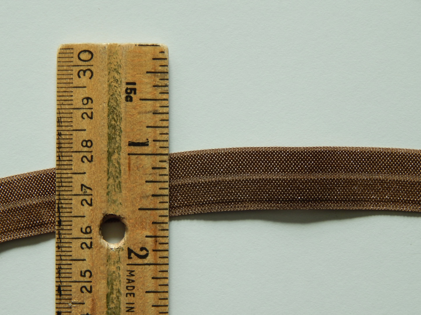 brown fold over elastic