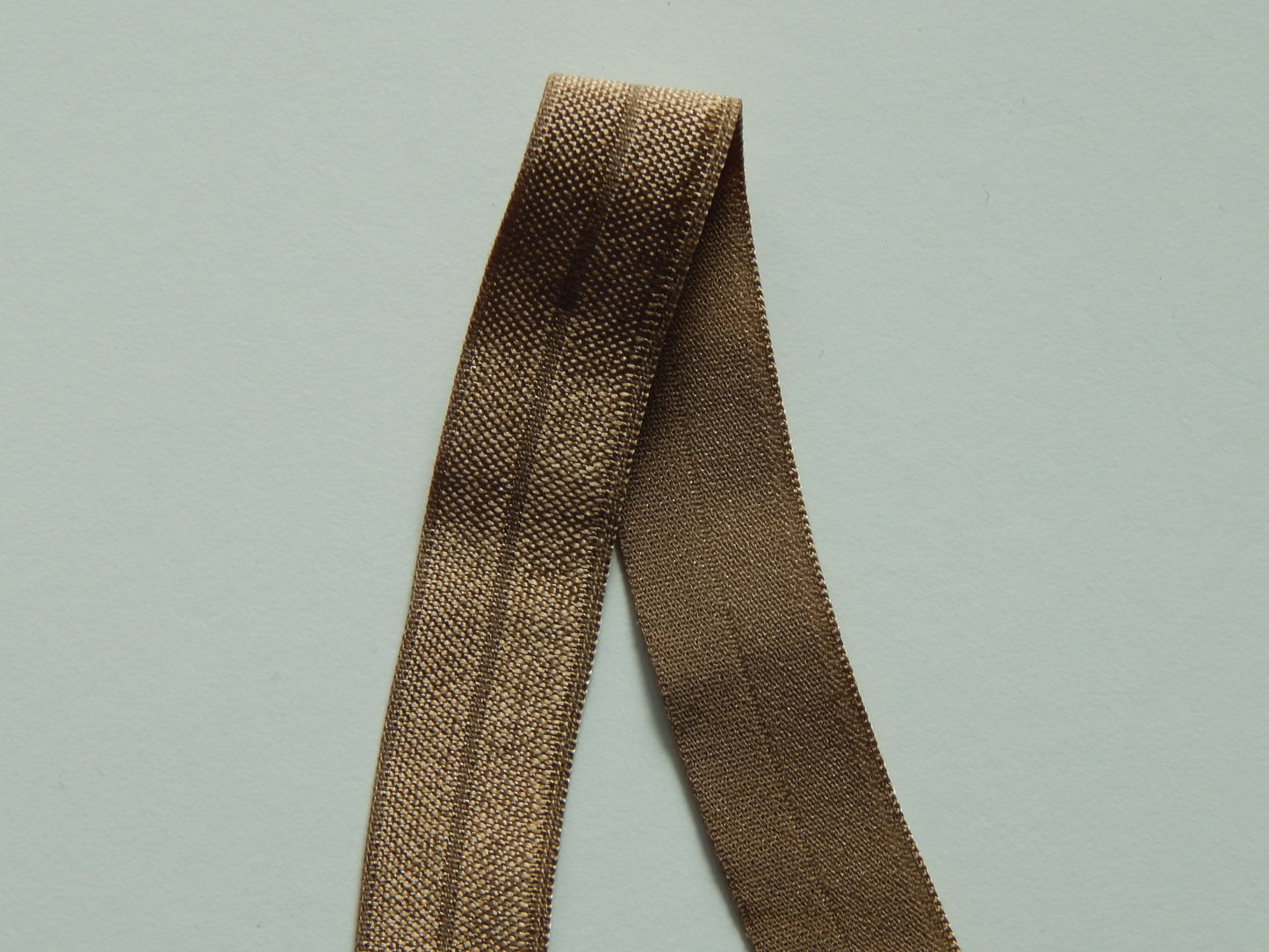 medium brown fold over elastic