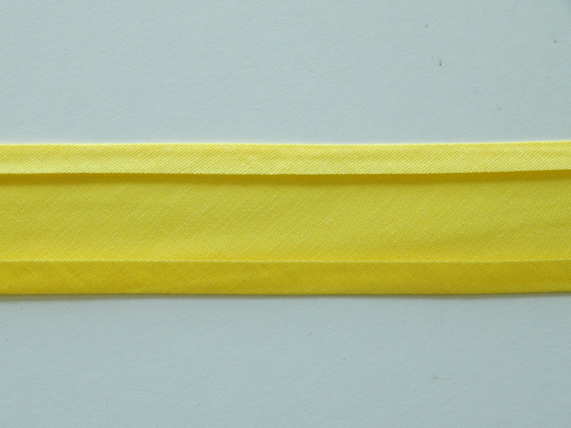 yellow cotton bias binding