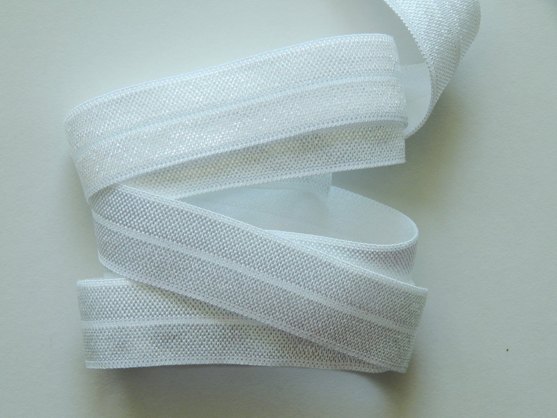 white soft elastic