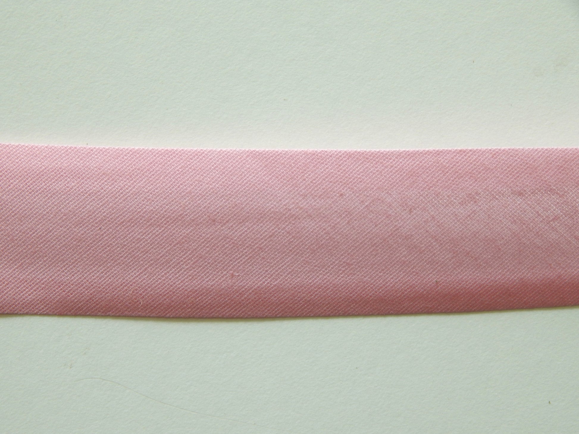 pink double fold bias tape