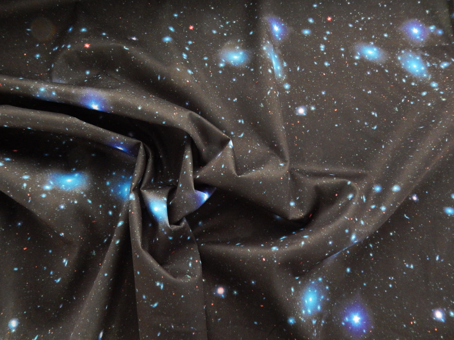 stars and sky galaxy sports fabric