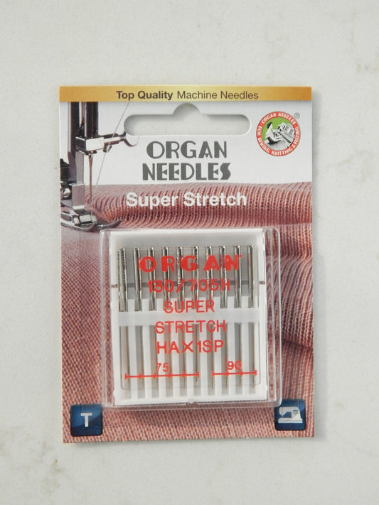 Organ Needles - Super Stretch Asst 10pk