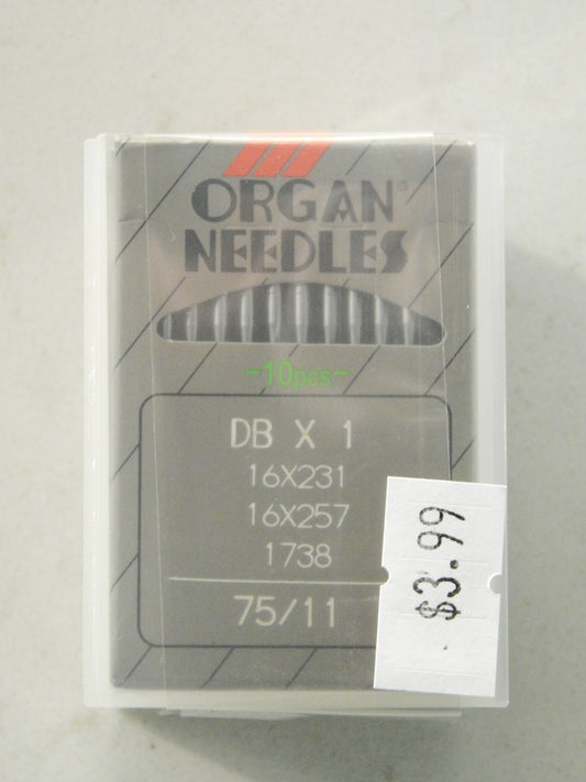 Organ Industrial Needles - 16x257