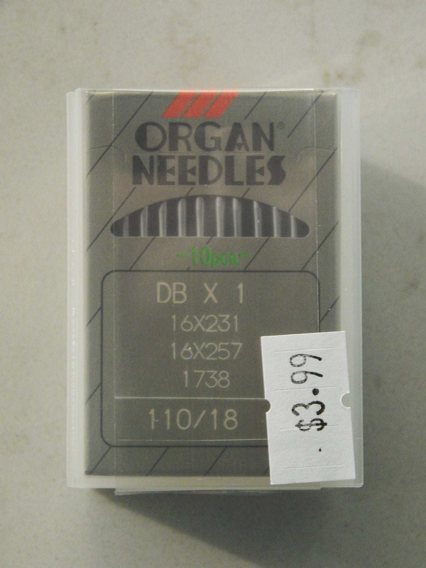 Organ Industrial Needles - 16x257