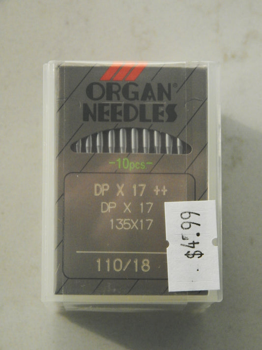 Organ Industrial Needles - 135x17