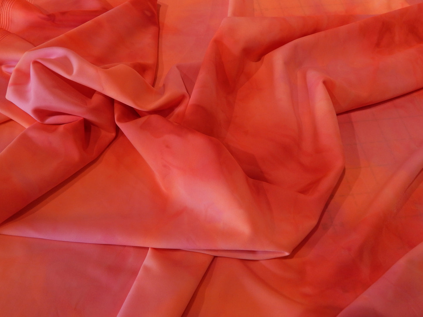 Pink Tie Dye Spandex Knit