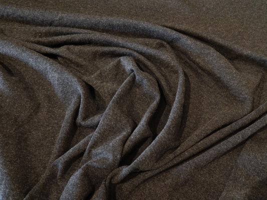 Dark Grey Brindle Jersey Knit