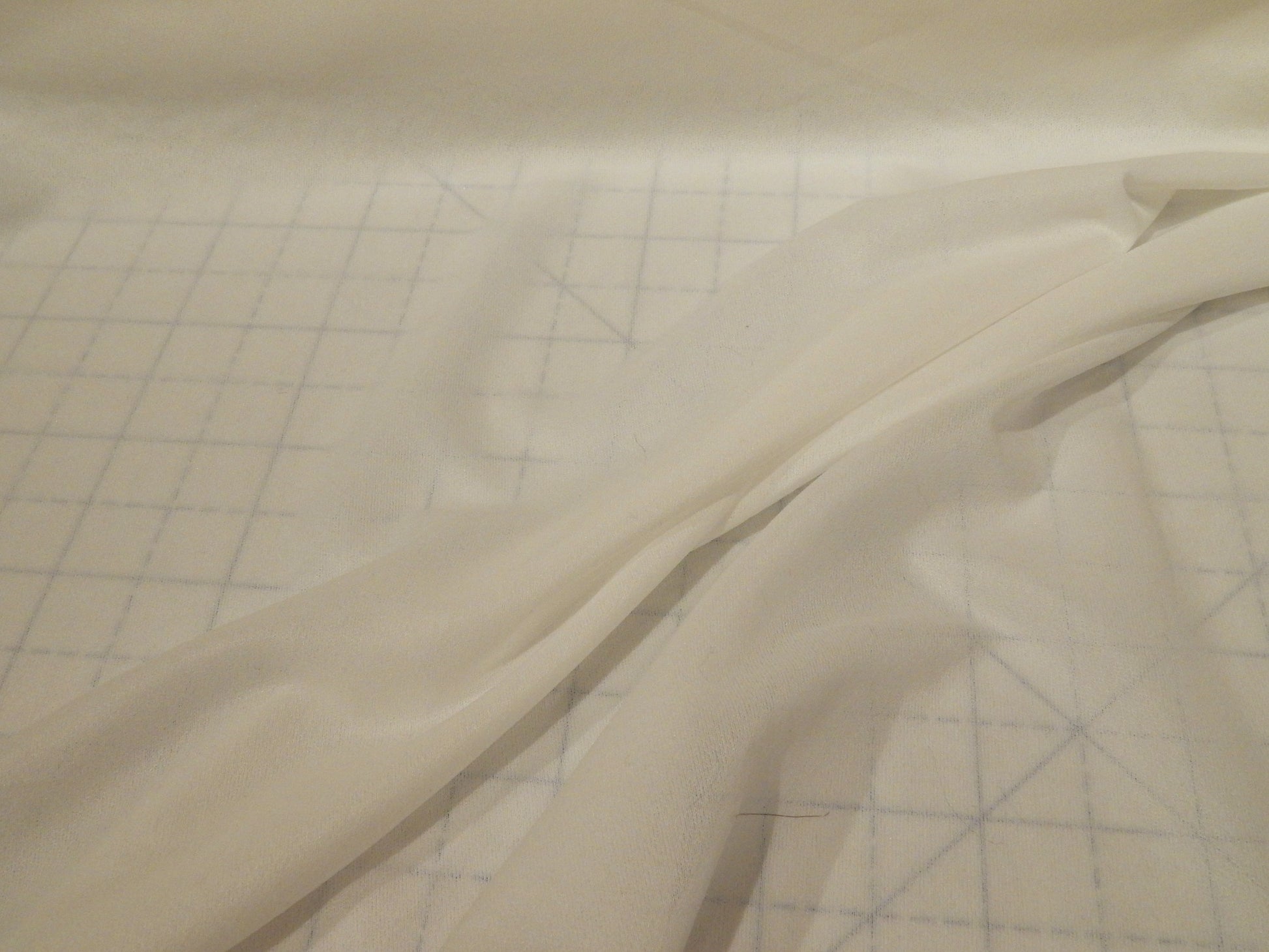 White Lightweight Fusible Tricot Interfacing - by the half yard ...