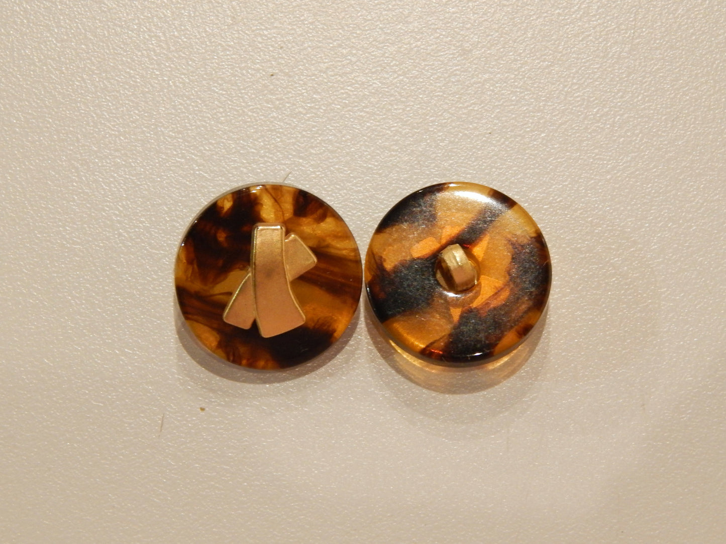 Golden Bows and Tortoise Buttons