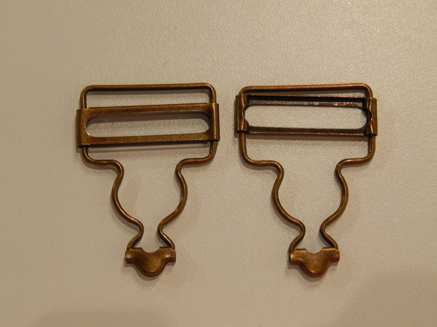 Burnished Brass Overall Fastener