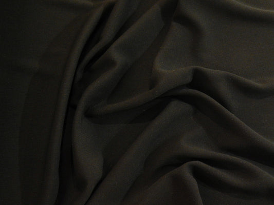 Black Crepe Fabric