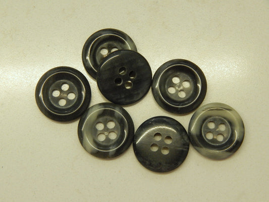 Grey and Cream Tortoiseshell Buttons