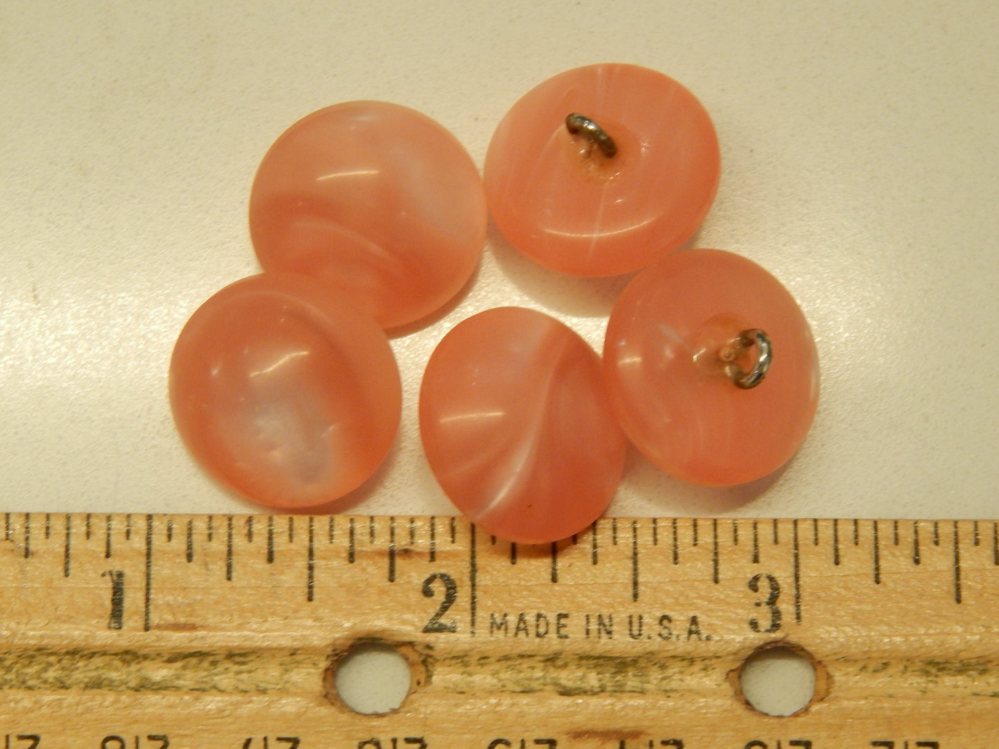 Pink Marble Buttons