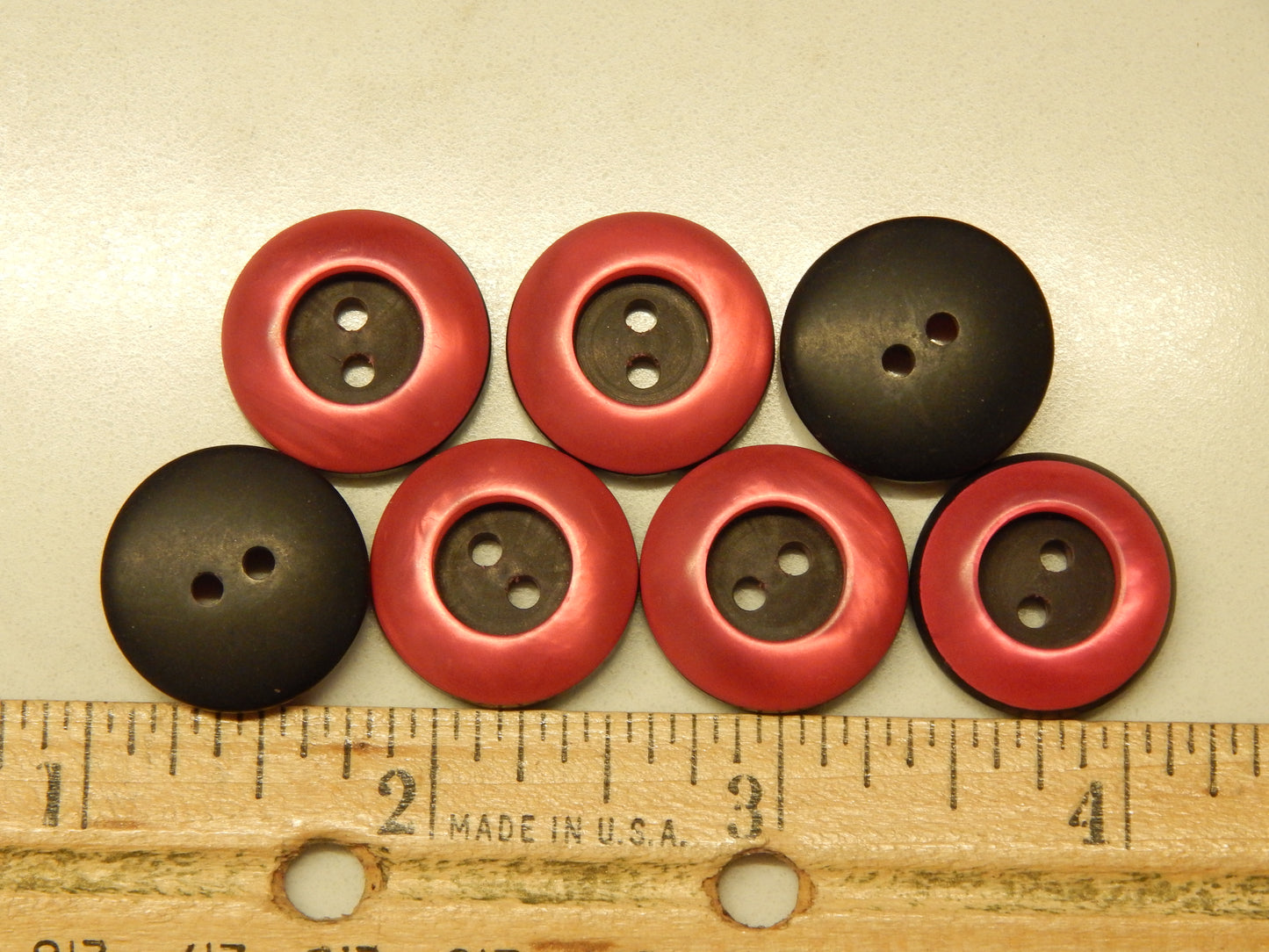 Pink N Black Buttons