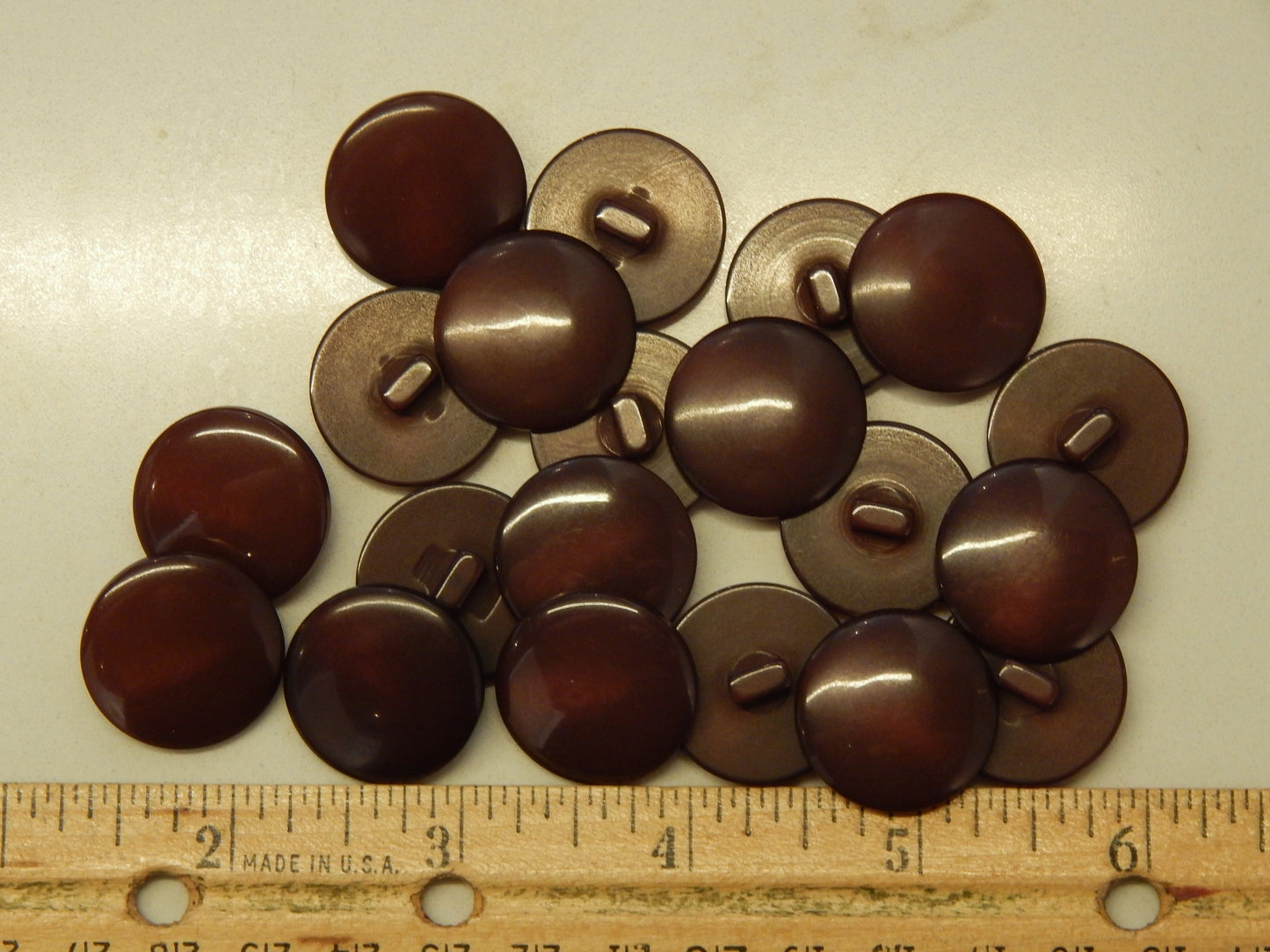 Ombre Brown Buttons